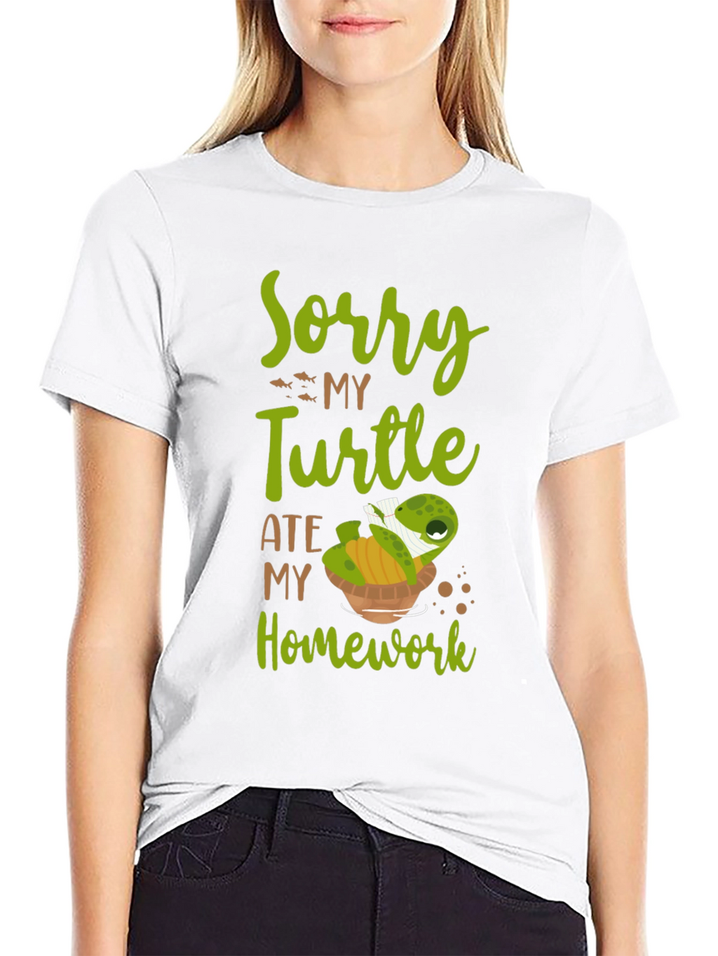 Sorry My Turtle Ate My Homework T-Shirt