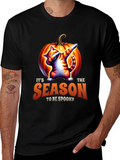 Spooky Season Cat Dab Halloween T-Shirt
