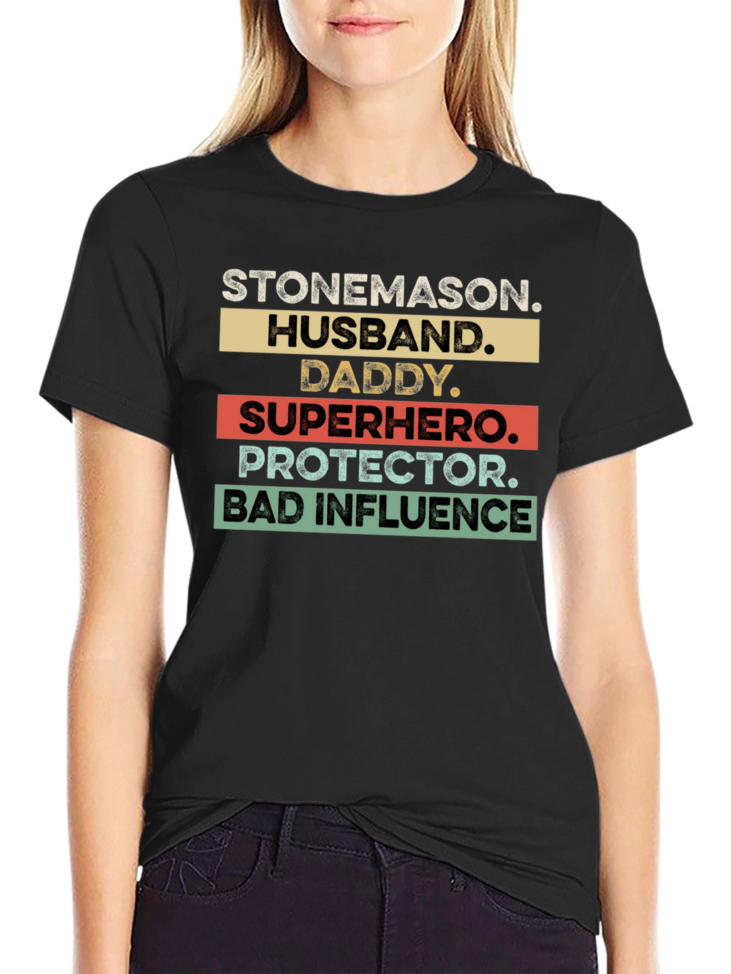 Stonemason Hero Graphic T-Shirt
