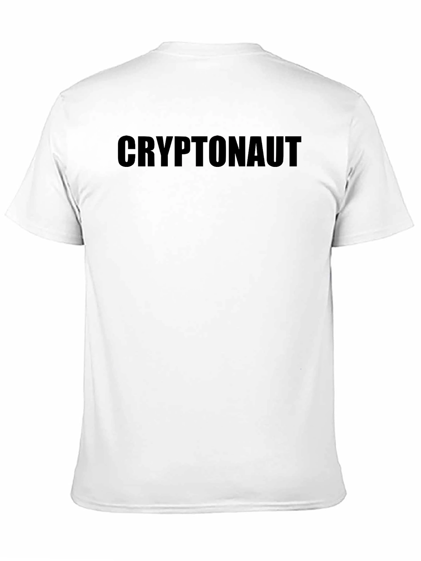 Cryptonaut Black T-Shirt | Cool Crypto Design