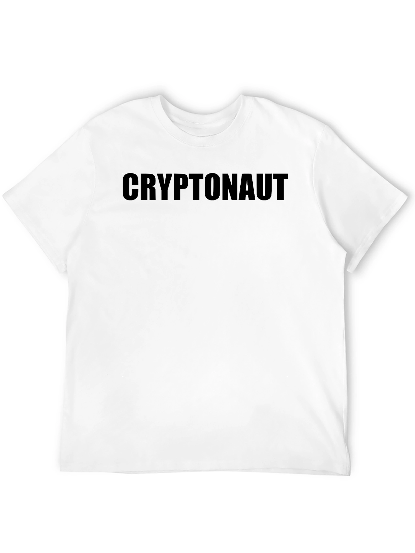 Cryptonaut Black T-Shirt | Cool Crypto Design