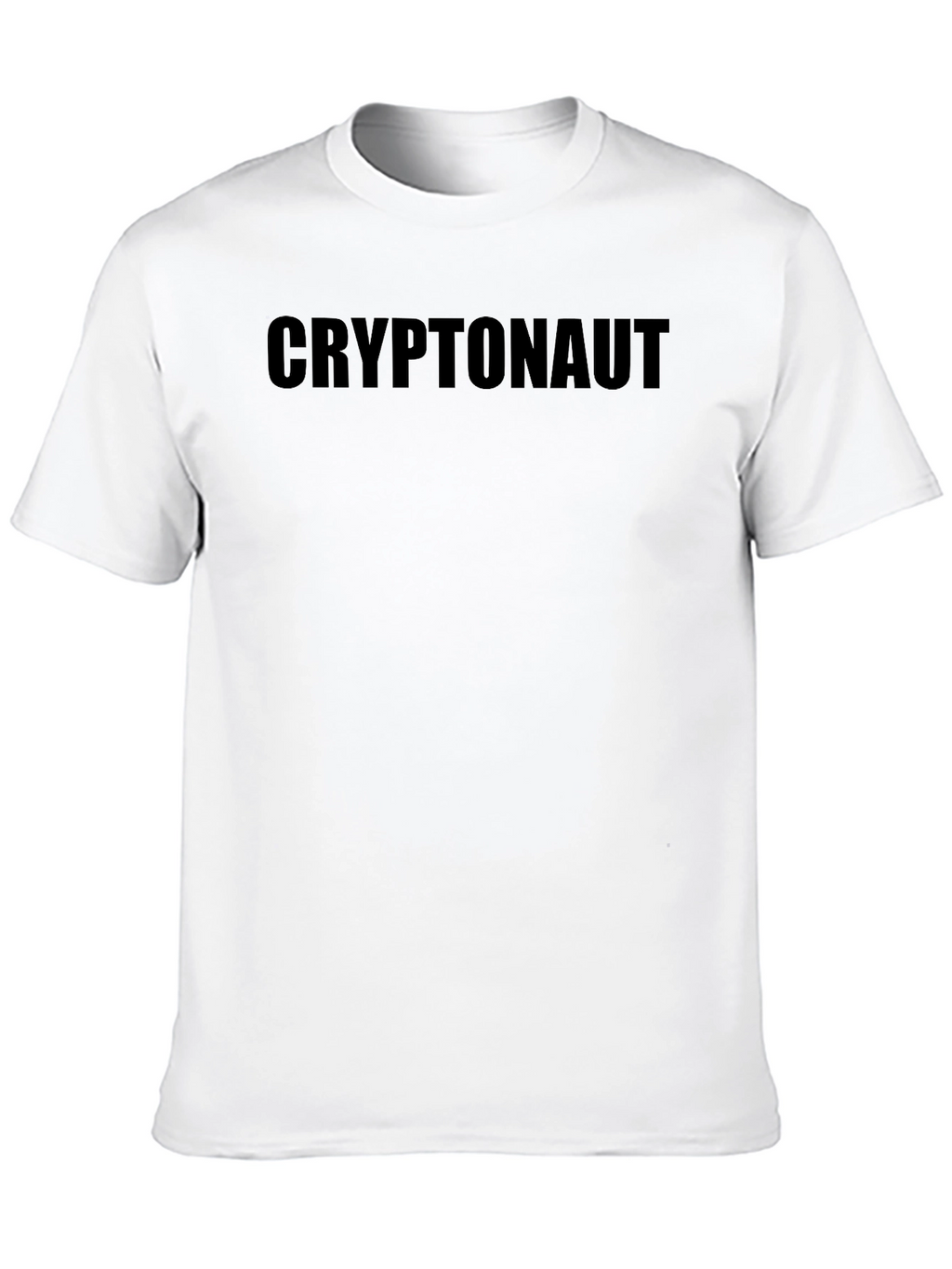 Cryptonaut Black T-Shirt | Cool Crypto Design