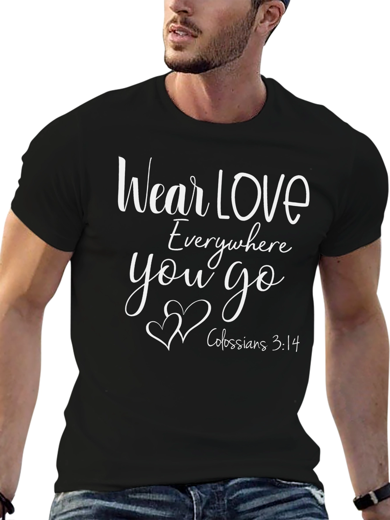Wear Love Everywhere Tee - Christian Inspired Shirt