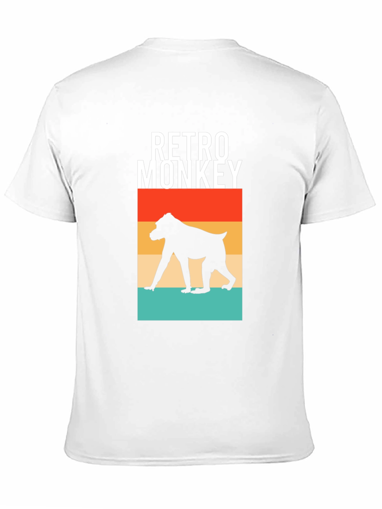 Retro Monkey Graphic Tee - Classic Cool