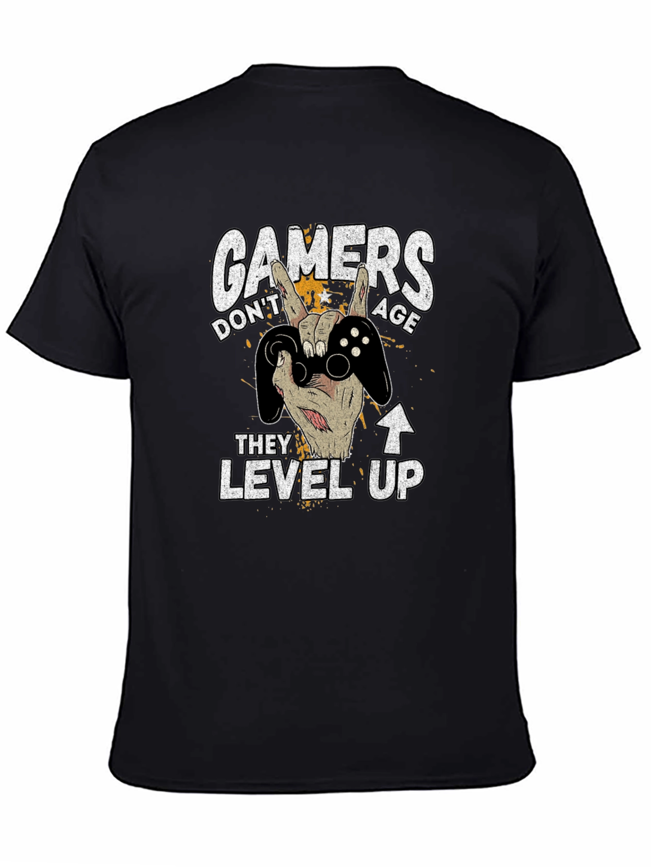 Gamers Dont Age T-Shirt - Level Up