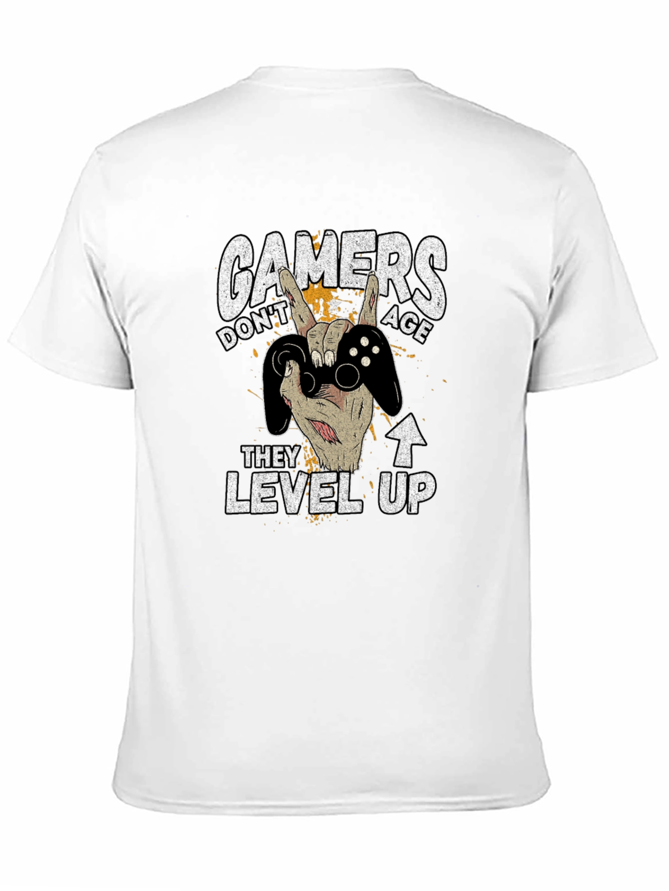 Gamers Dont Age T-Shirt - Level Up
