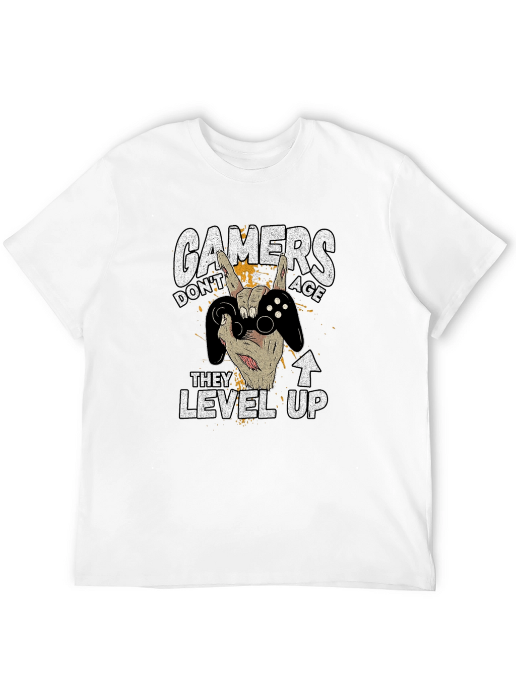 Gamers Dont Age T-Shirt - Level Up