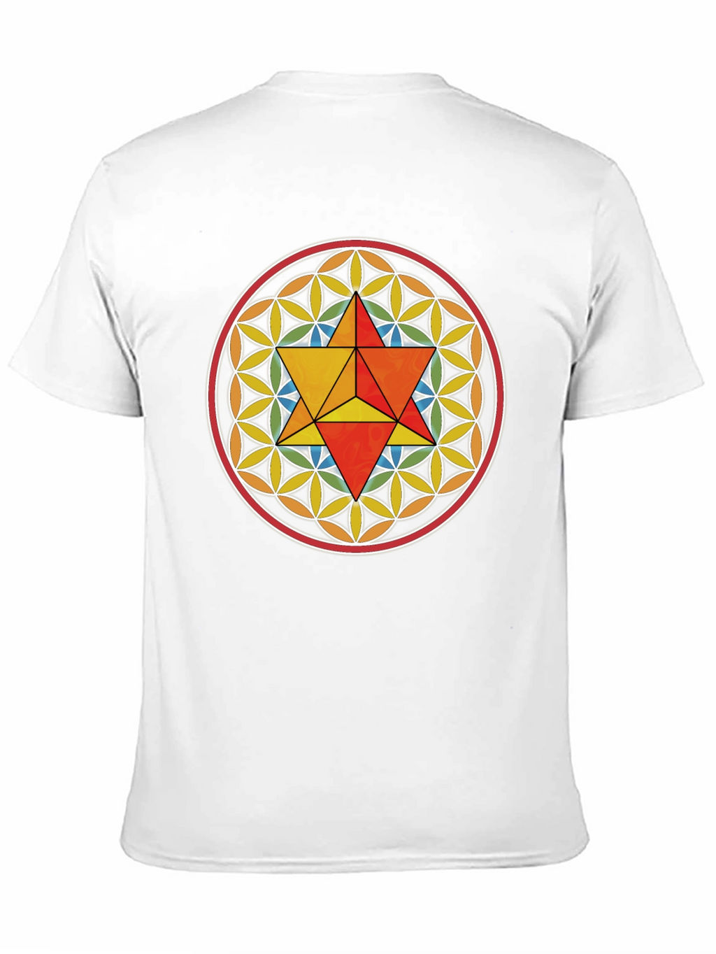 Merkaba Flower of Life Graphic Tee