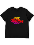 Tribal Fish Graphic Tee