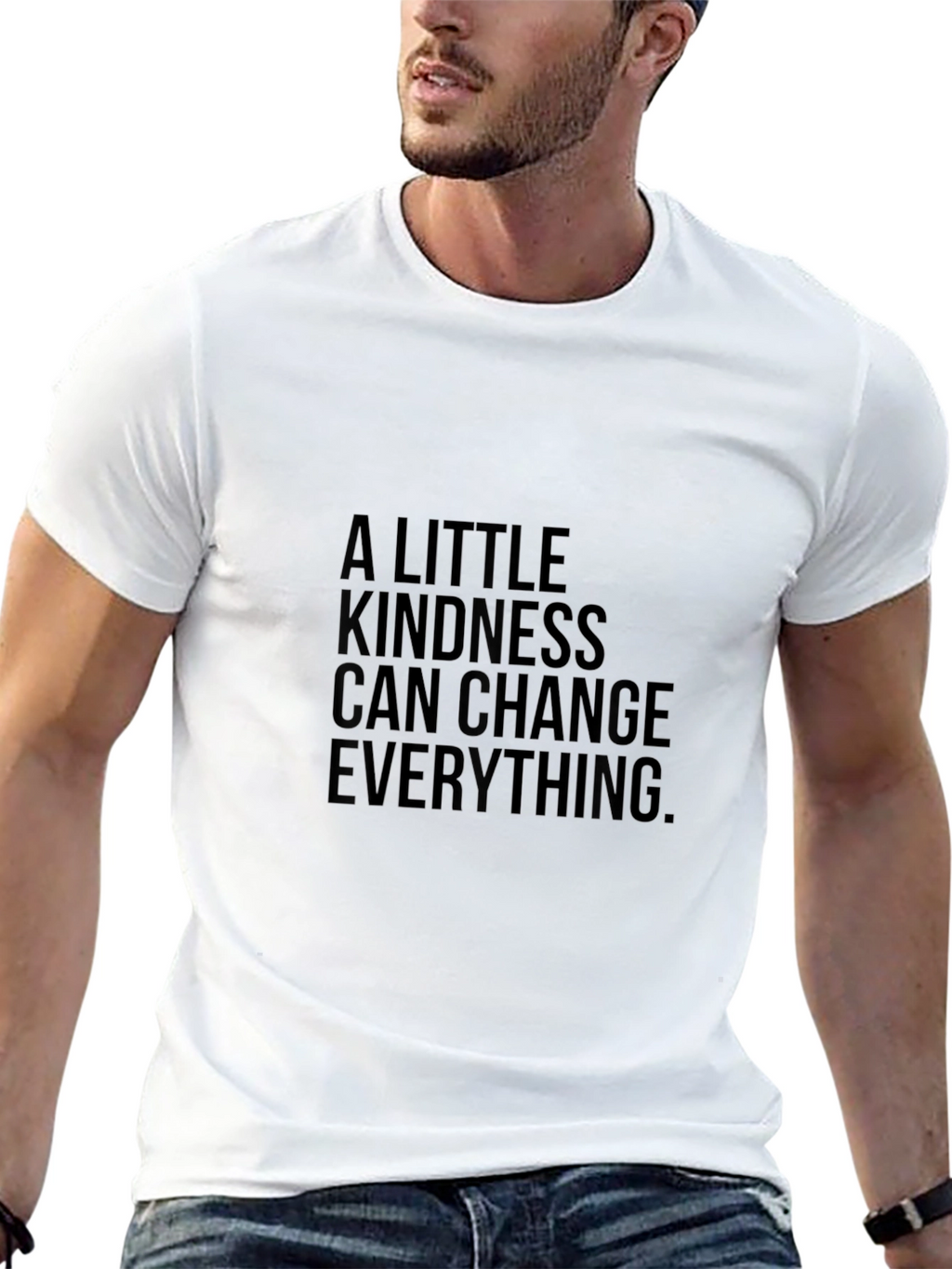 Kindness Matters Mens Black T-Shirt