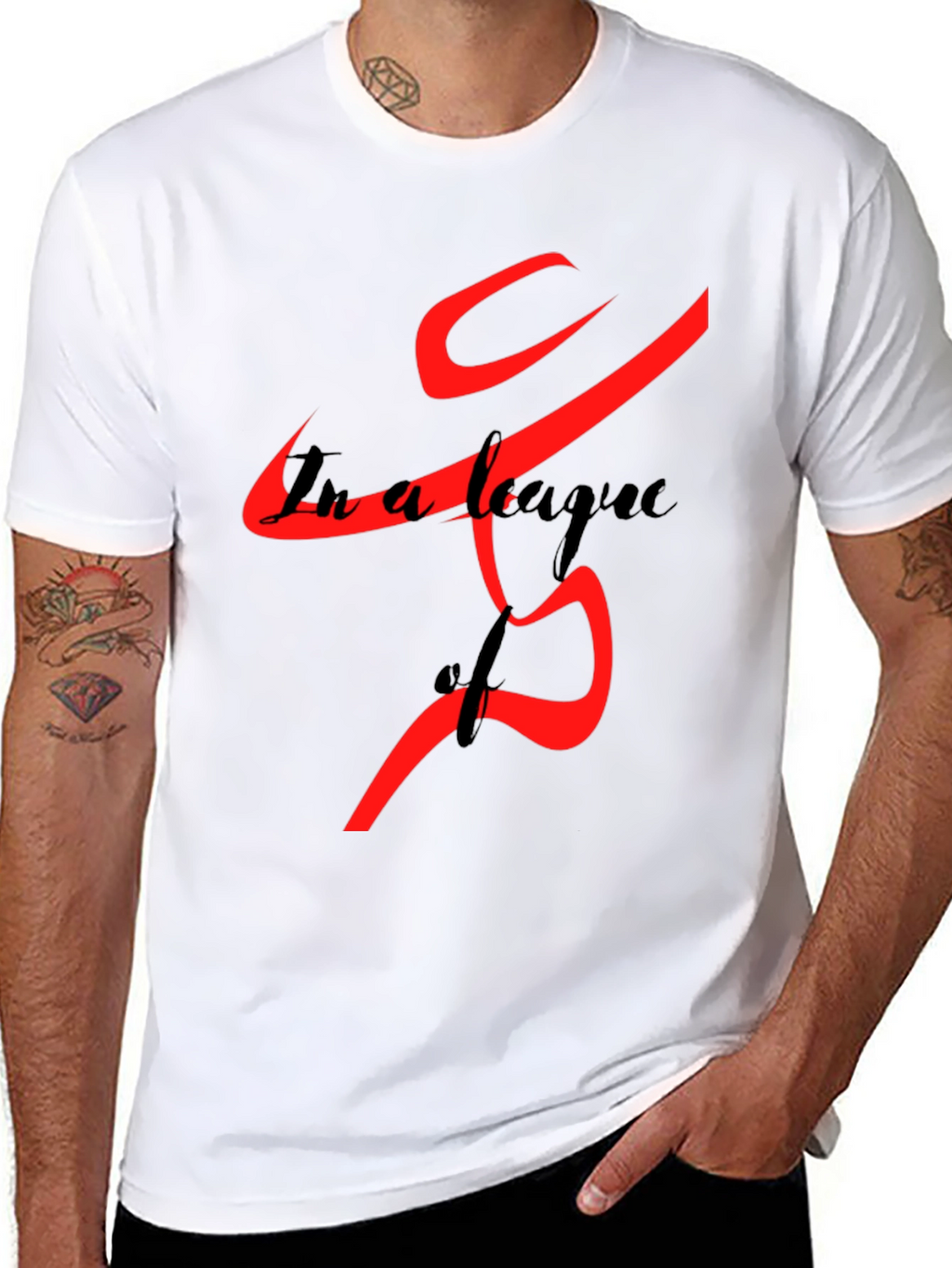 In A League Of T-Shirt - Black Graphic Tee