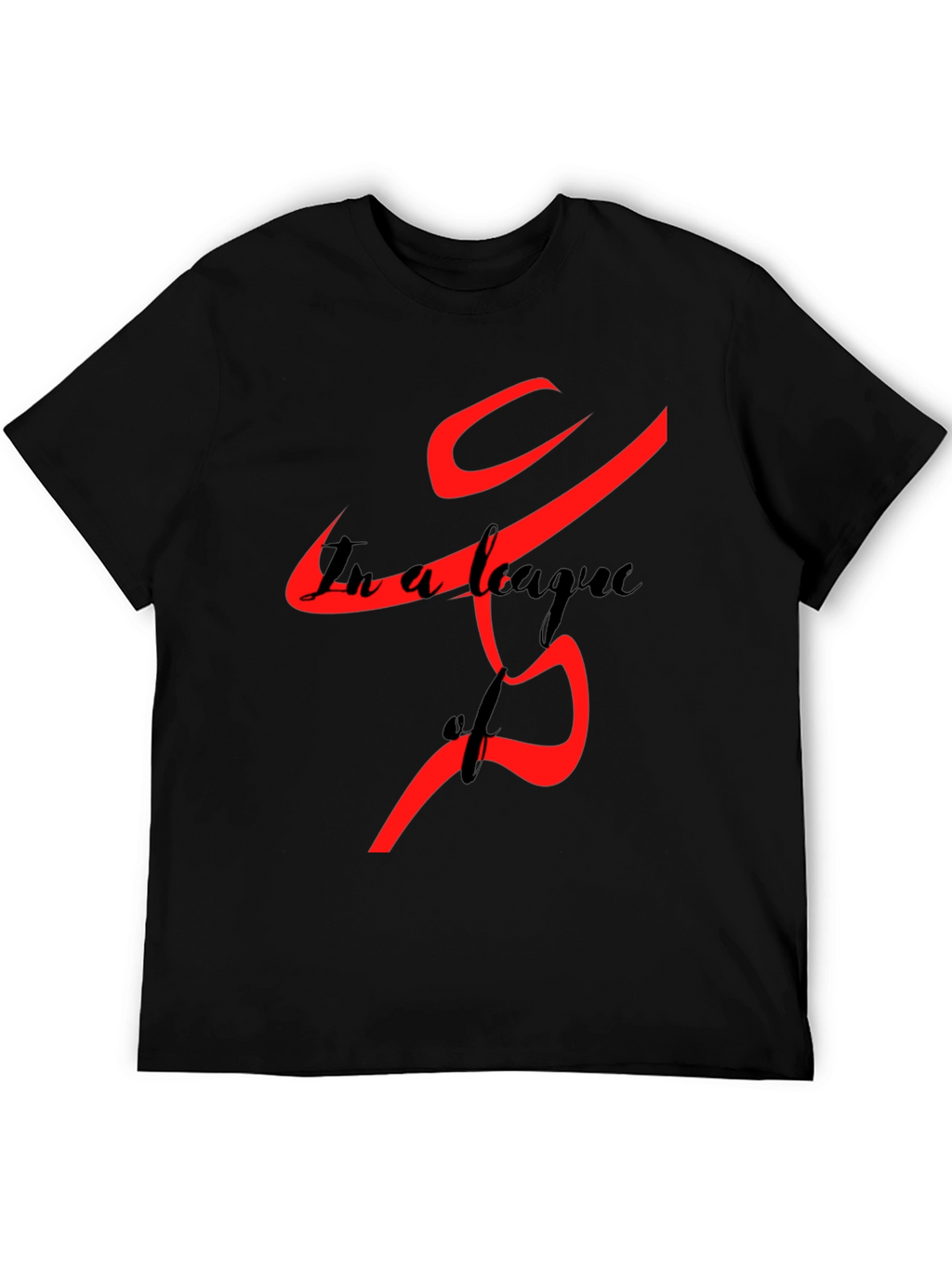 In A League Of T-Shirt - Black Graphic Tee