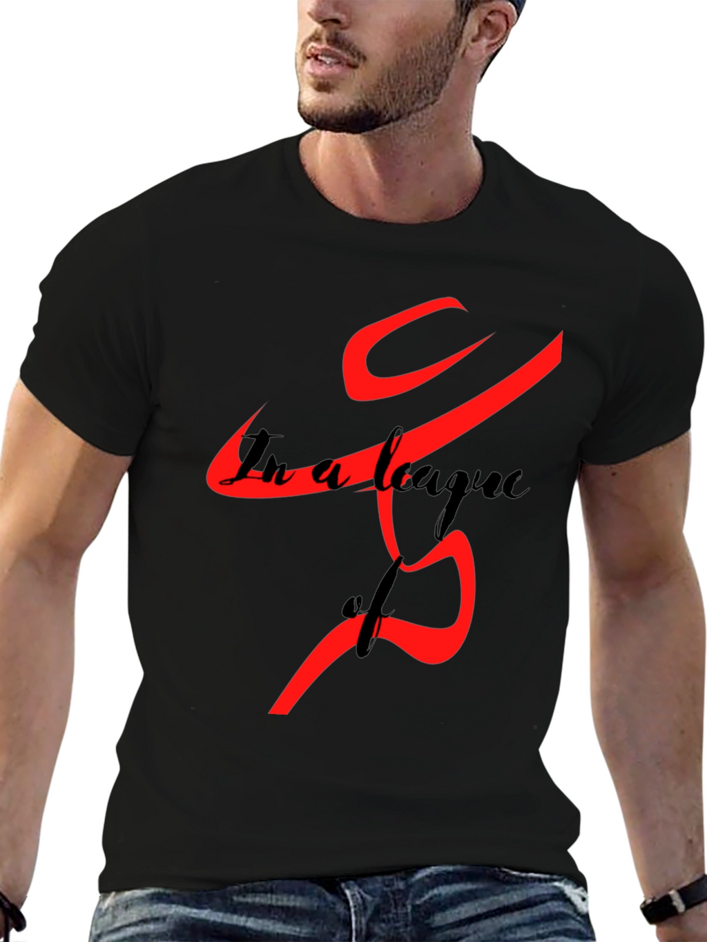 In A League Of T-Shirt - Black Graphic Tee