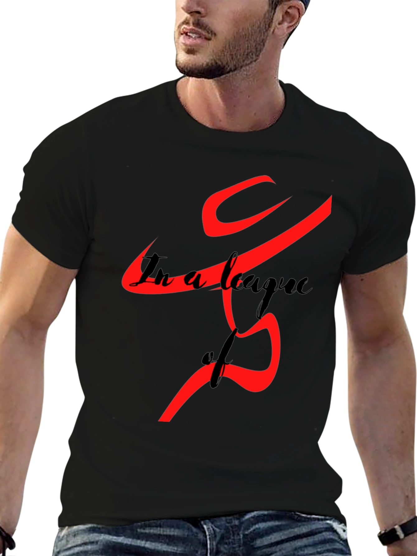 In A League Of T-Shirt - Black Graphic Tee