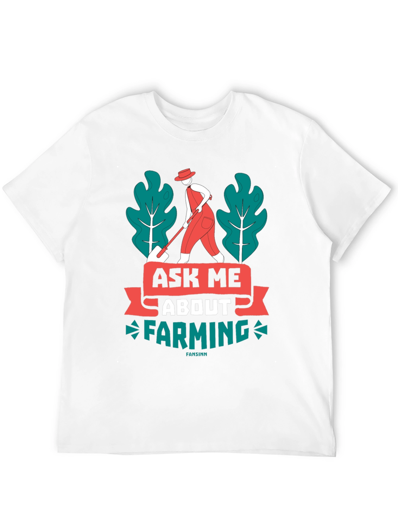 Ask Me About Farming Graphic T-Shirt