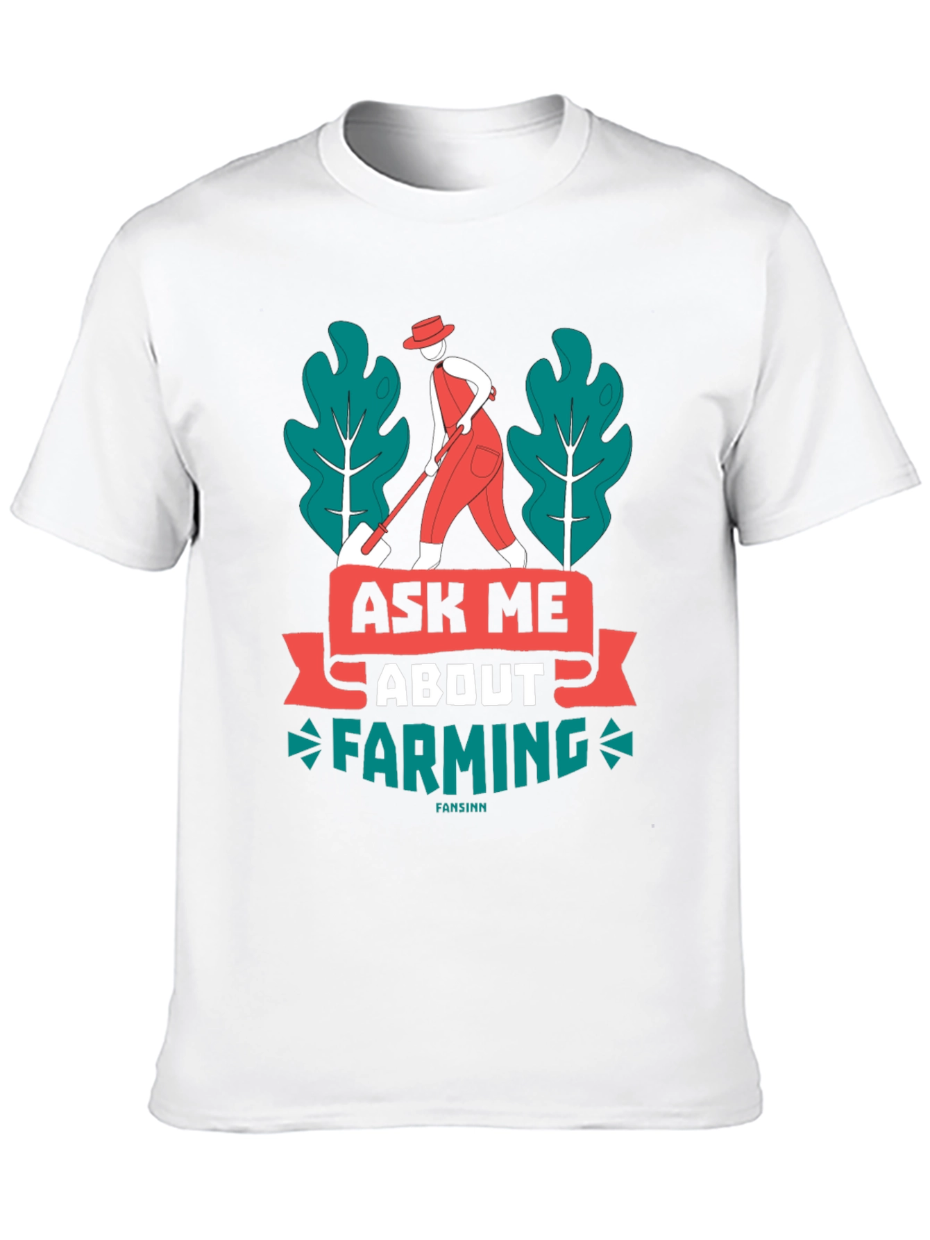 Ask Me About Farming Graphic T-Shirt