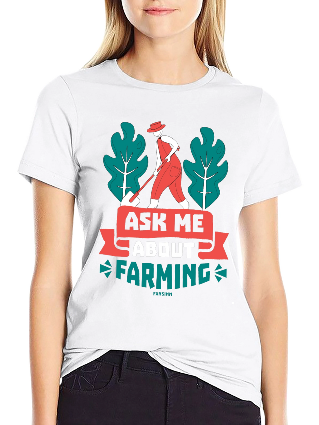 Ask Me About Farming Graphic T-Shirt
