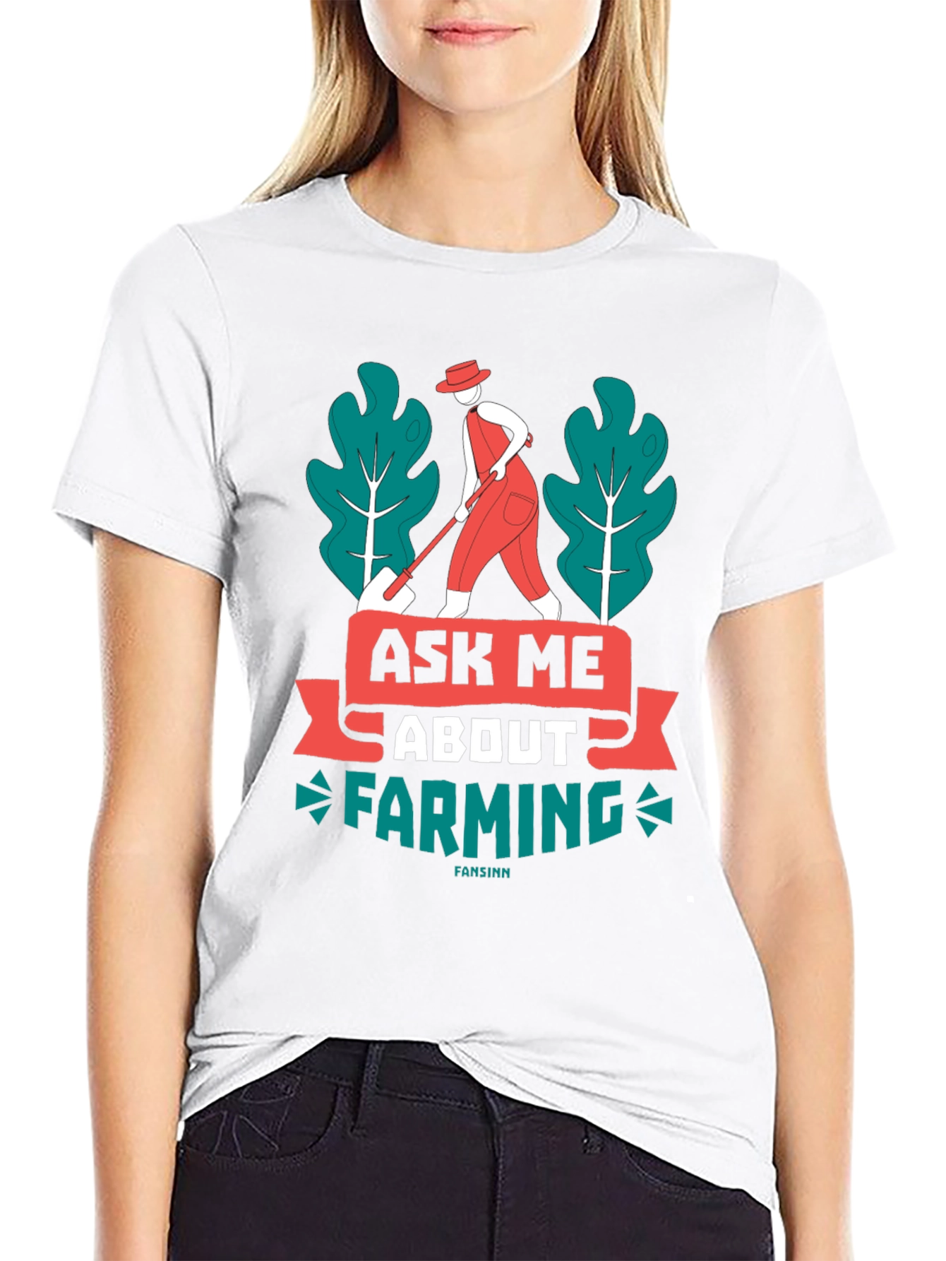 Ask Me About Farming Graphic T-Shirt