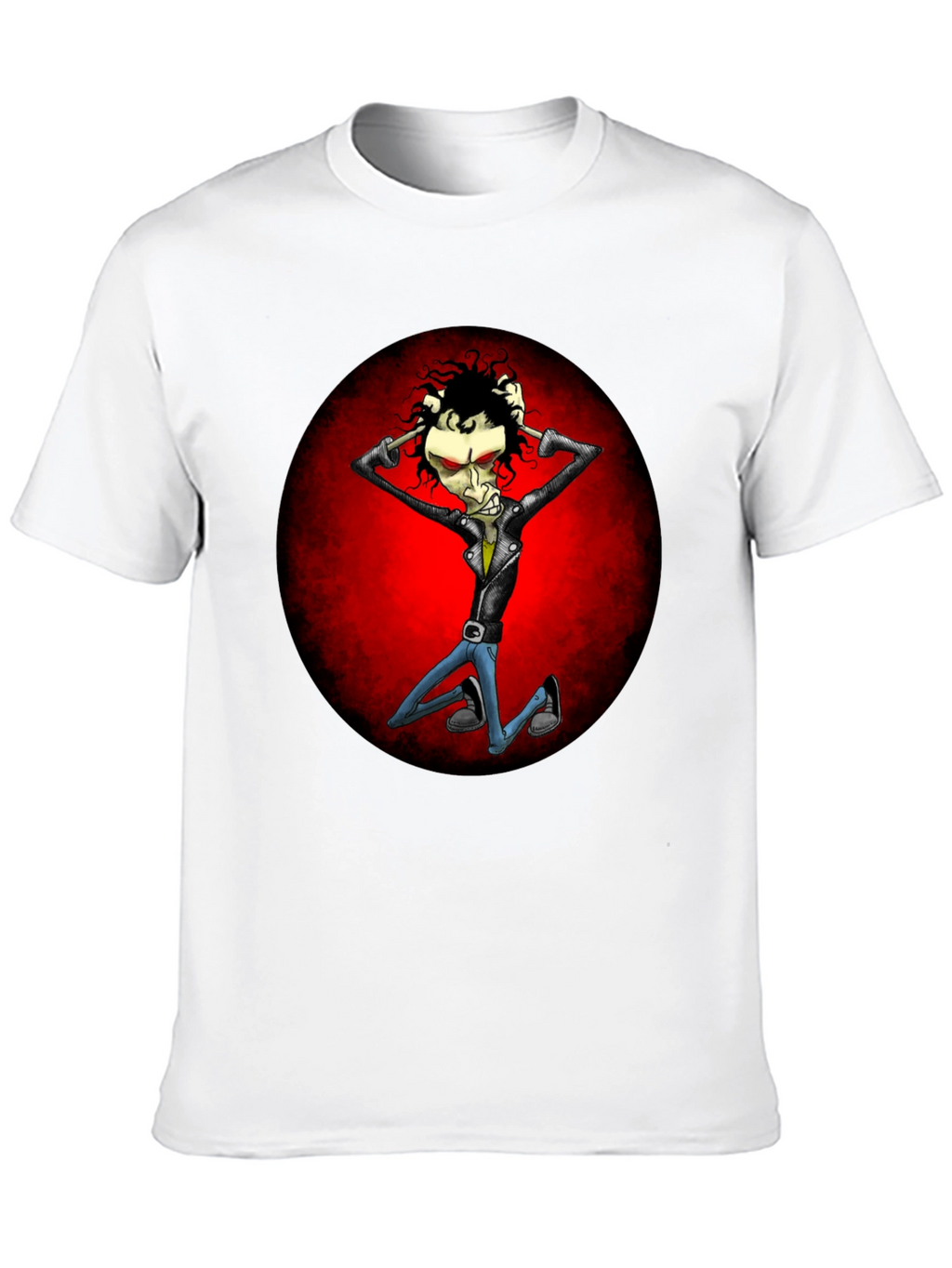 Cartoon Rocker T-Shirt