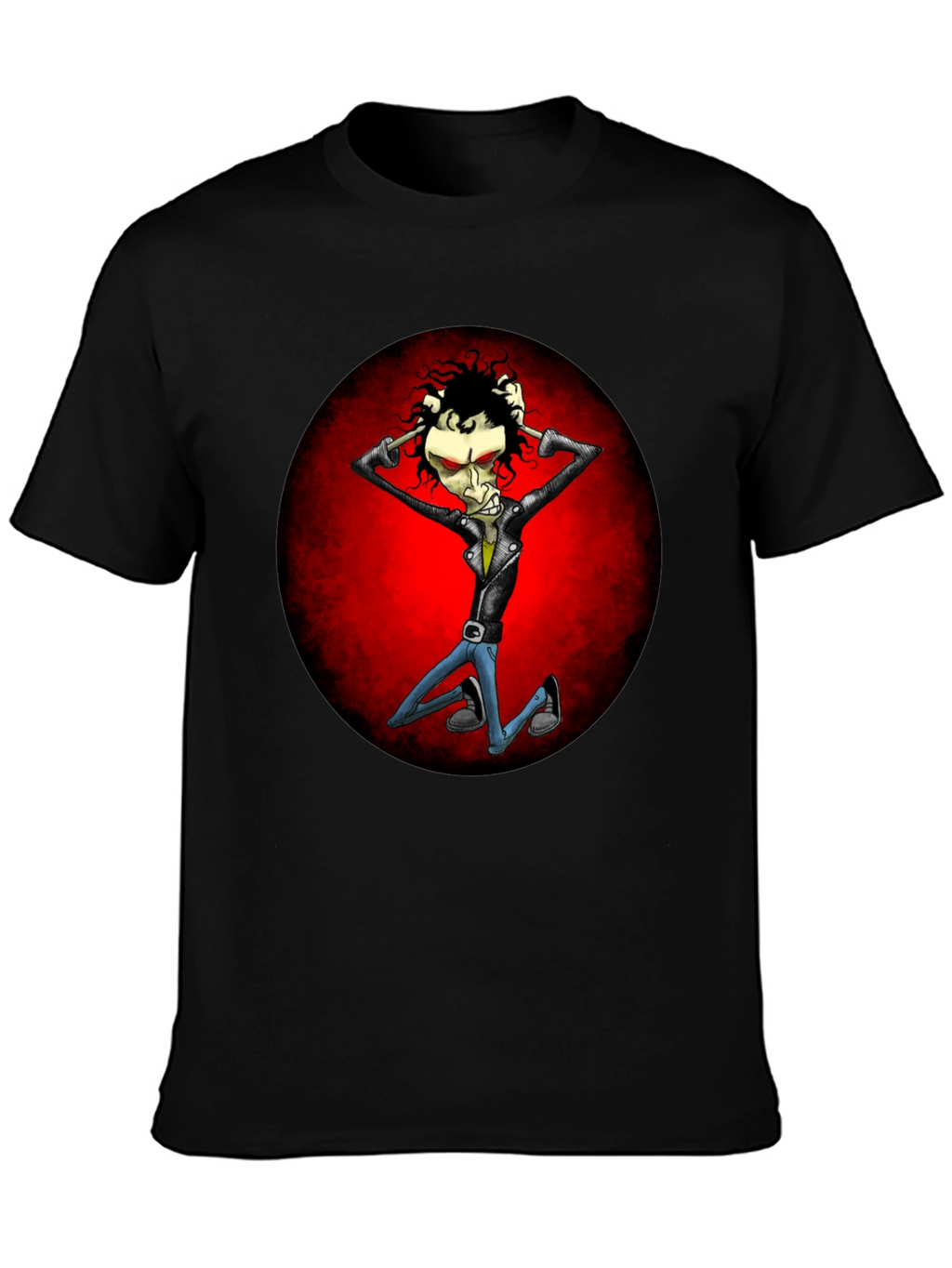 Cartoon Rocker T-Shirt