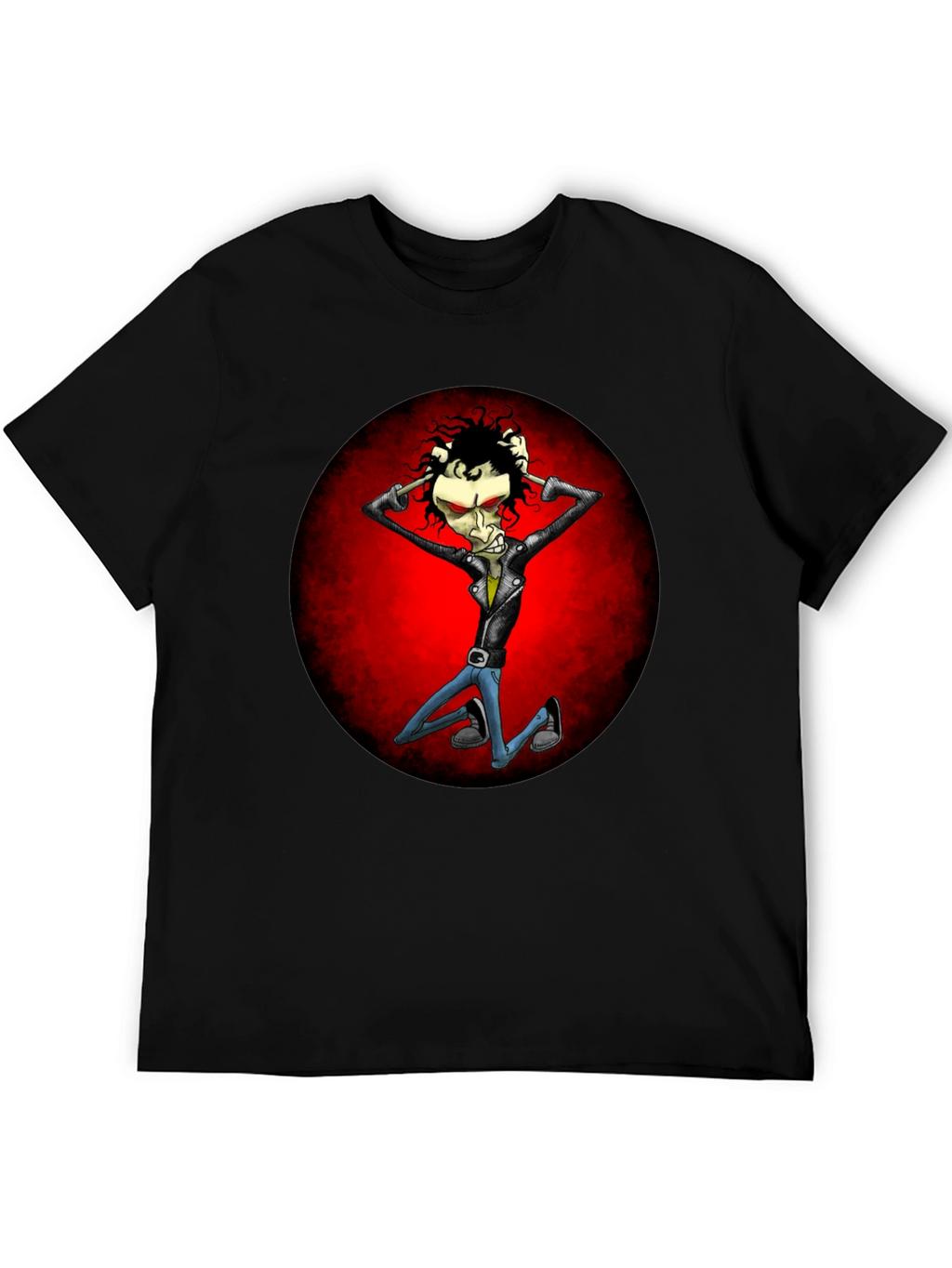 Cartoon Rocker T-Shirt
