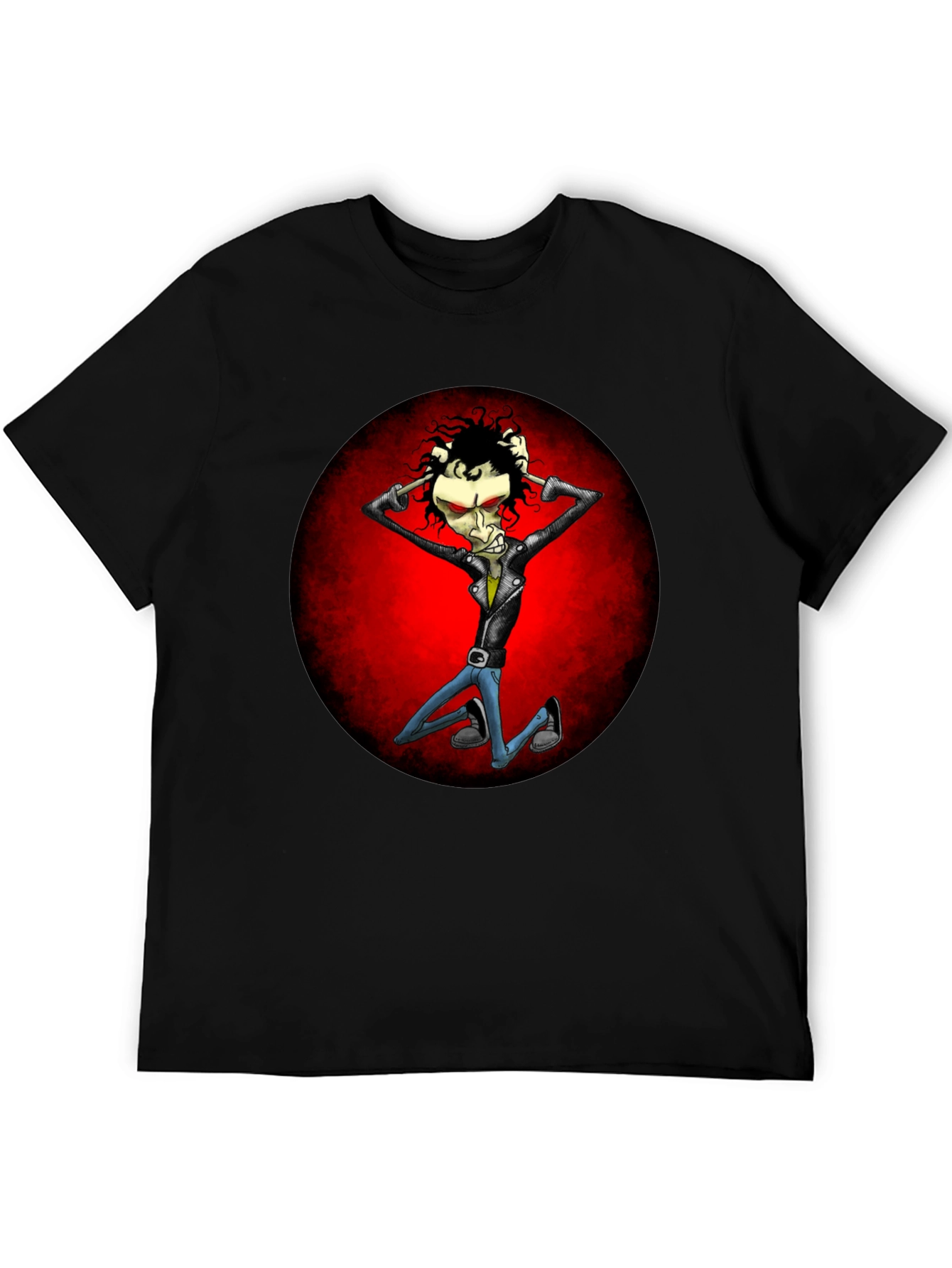 Cartoon Rocker T-Shirt
