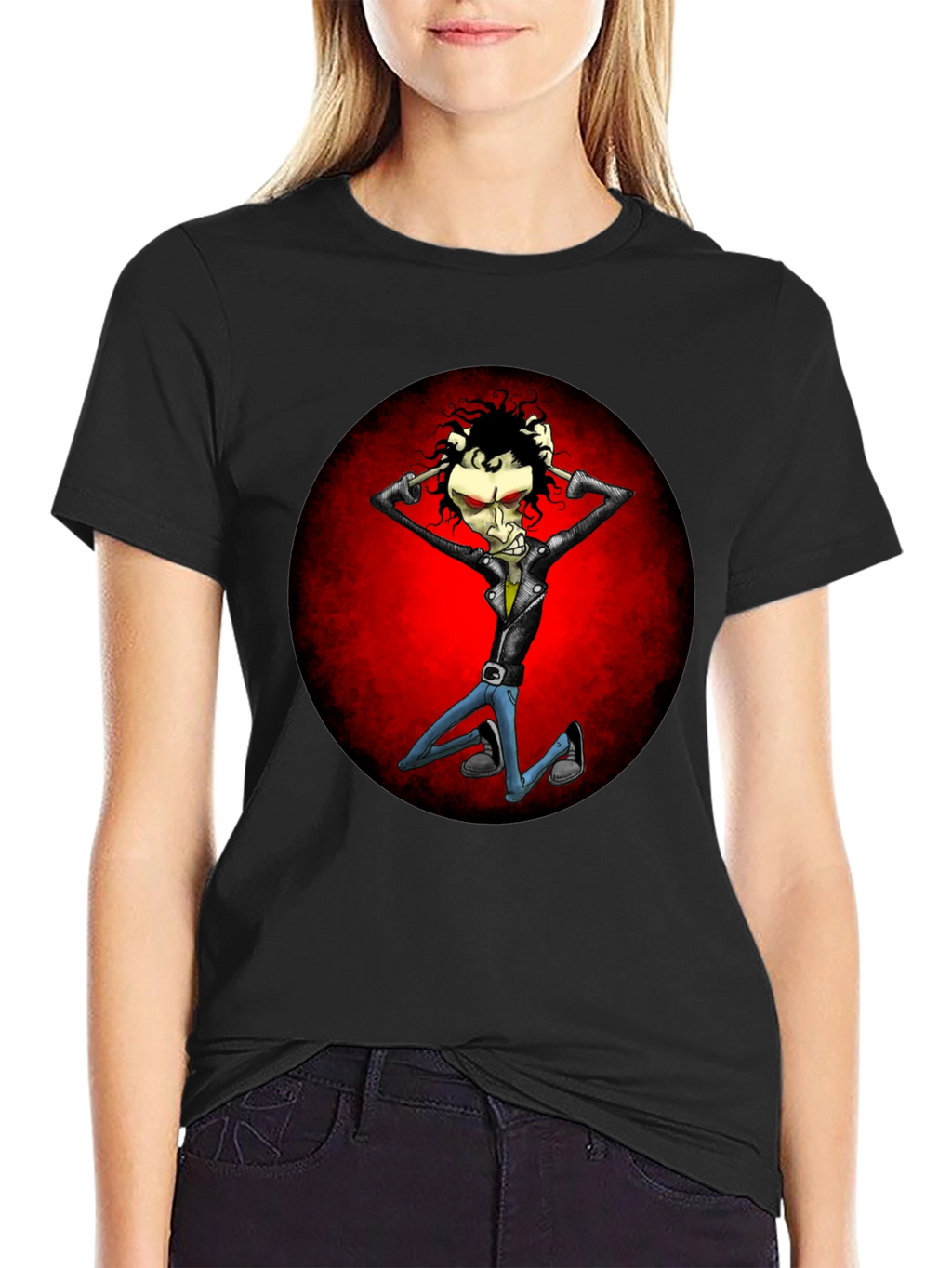 Cartoon Rocker T-Shirt