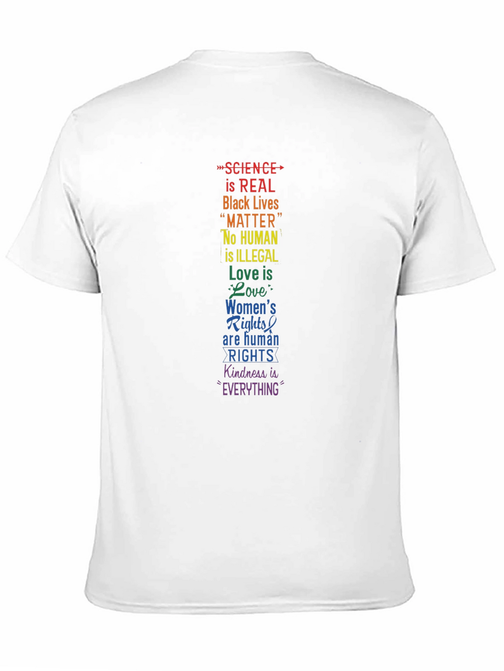Science is Real Graphic Tee - Black