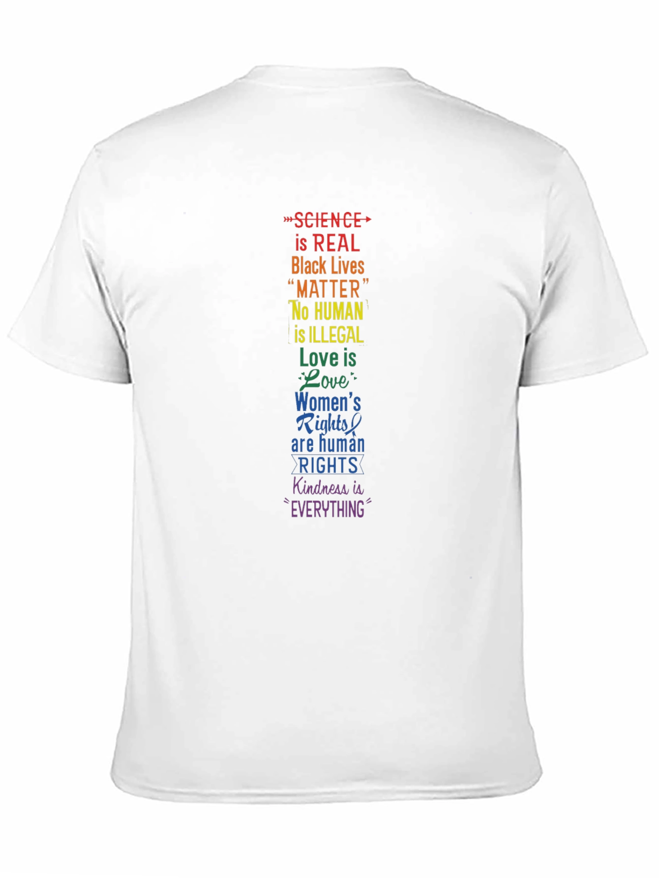 Science is Real Graphic Tee - Black
