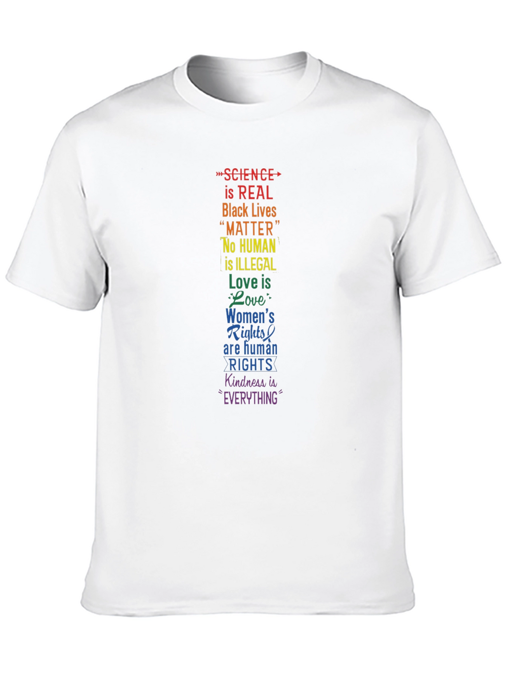 Science is Real Graphic Tee - Black
