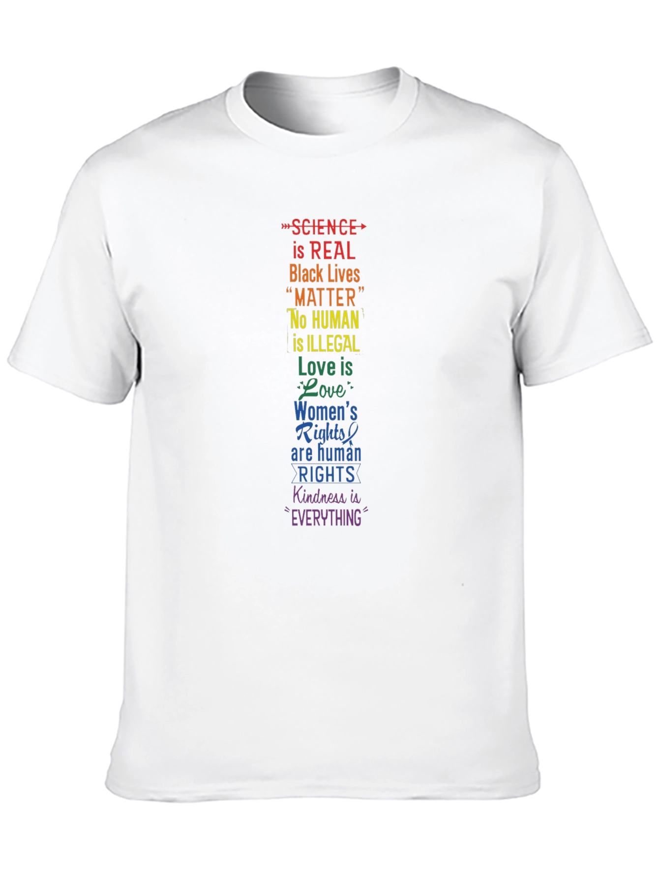 Science is Real Graphic Tee - Black