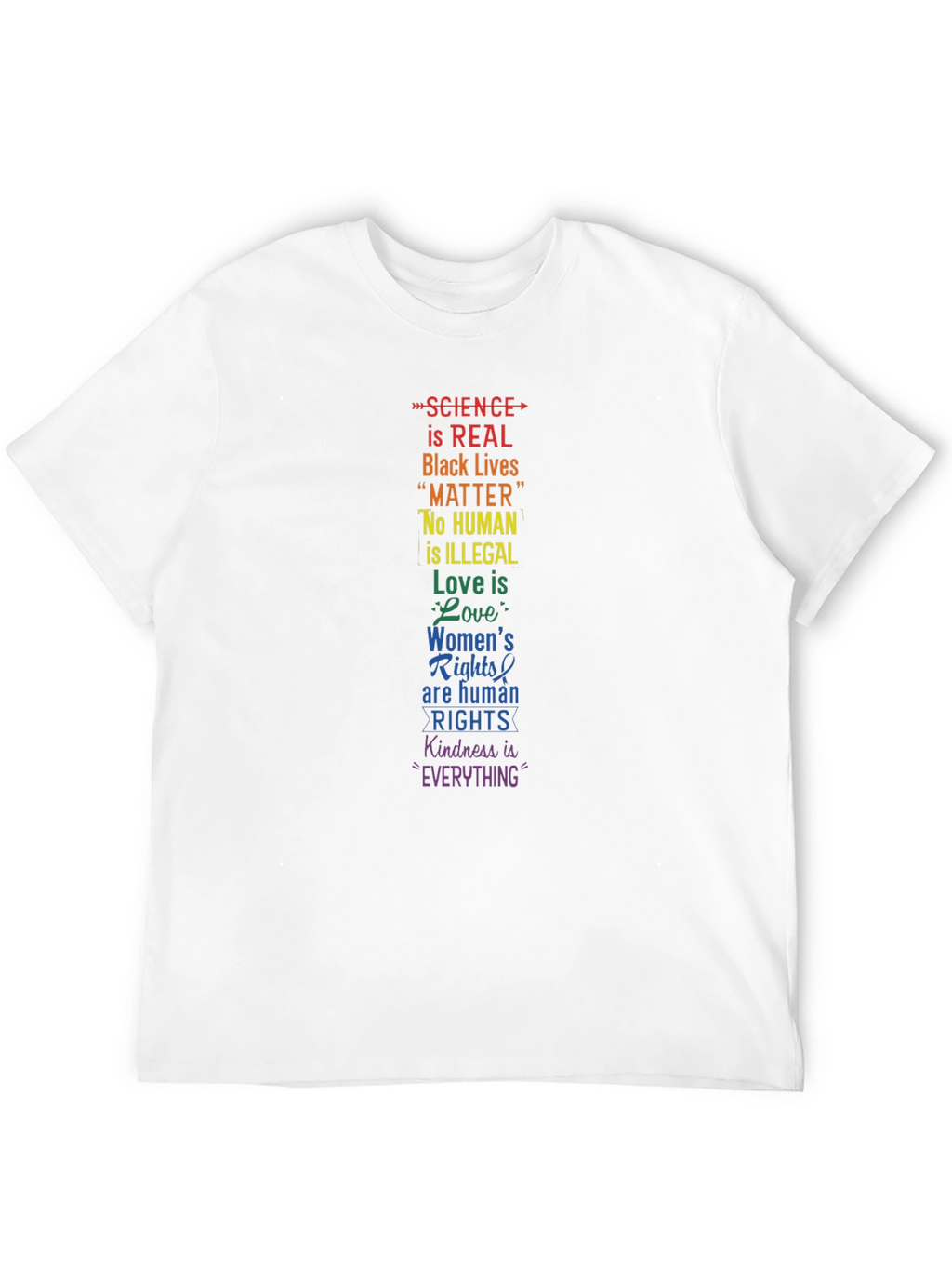 Science is Real Graphic Tee - Black