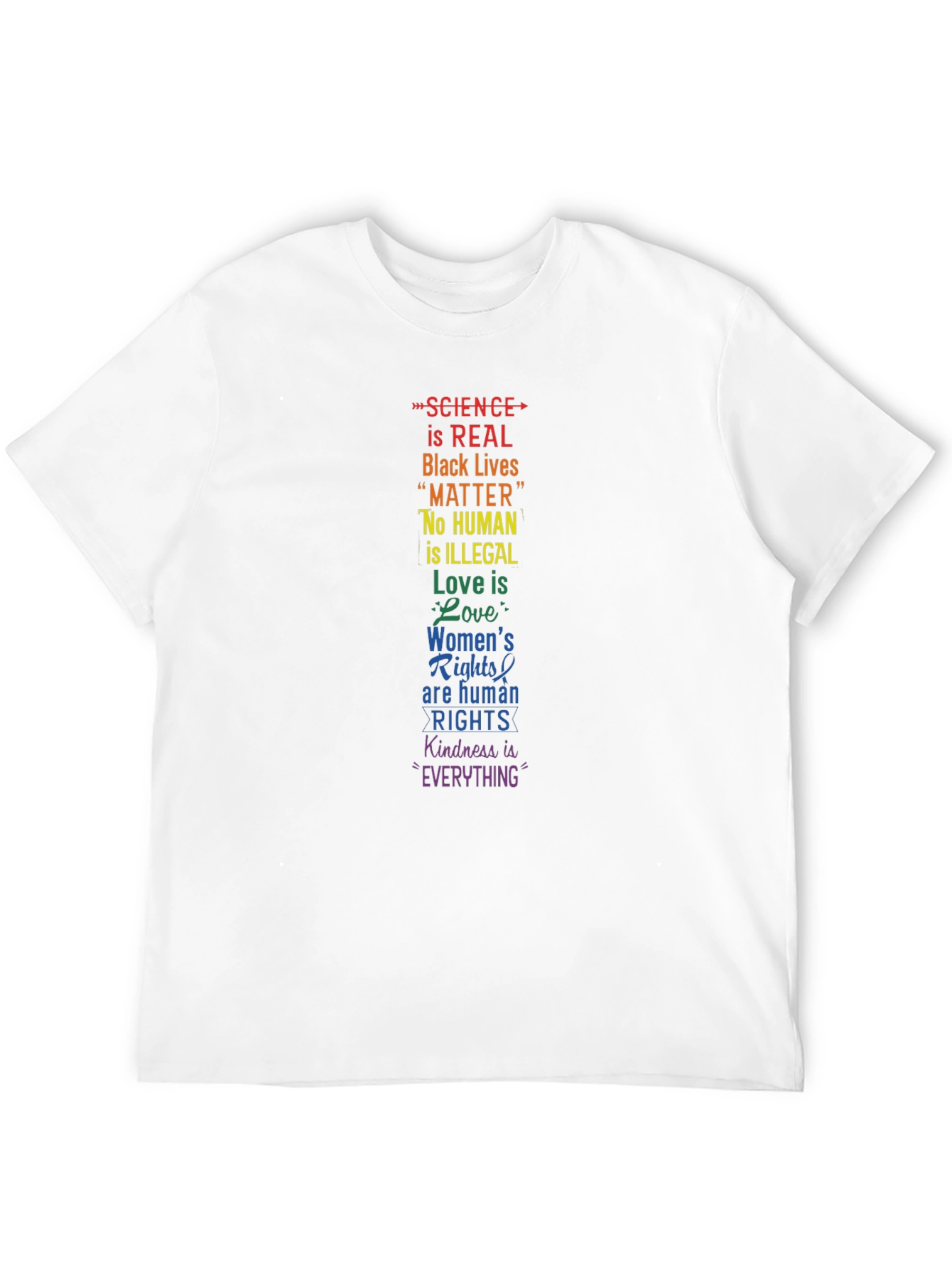 Science is Real Graphic Tee - Black