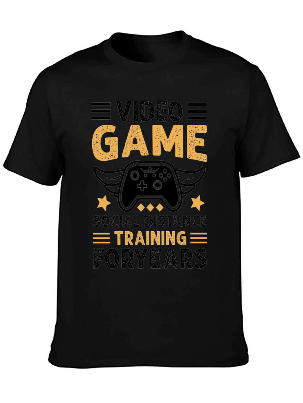 Video Game Social Distance Training T-Shirt