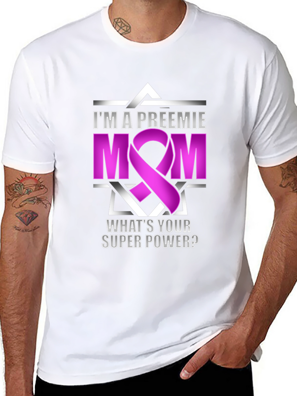 Preemie Mom Superpower T-Shirt