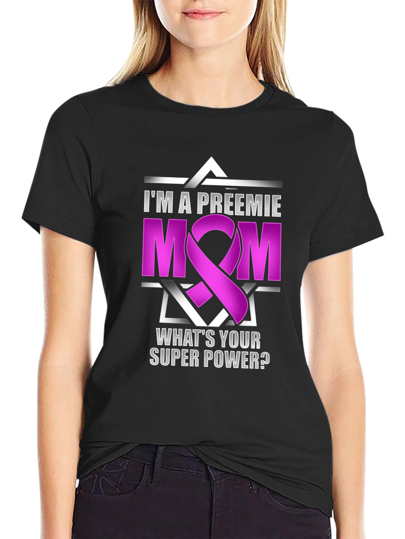 Preemie Mom Superpower T-Shirt