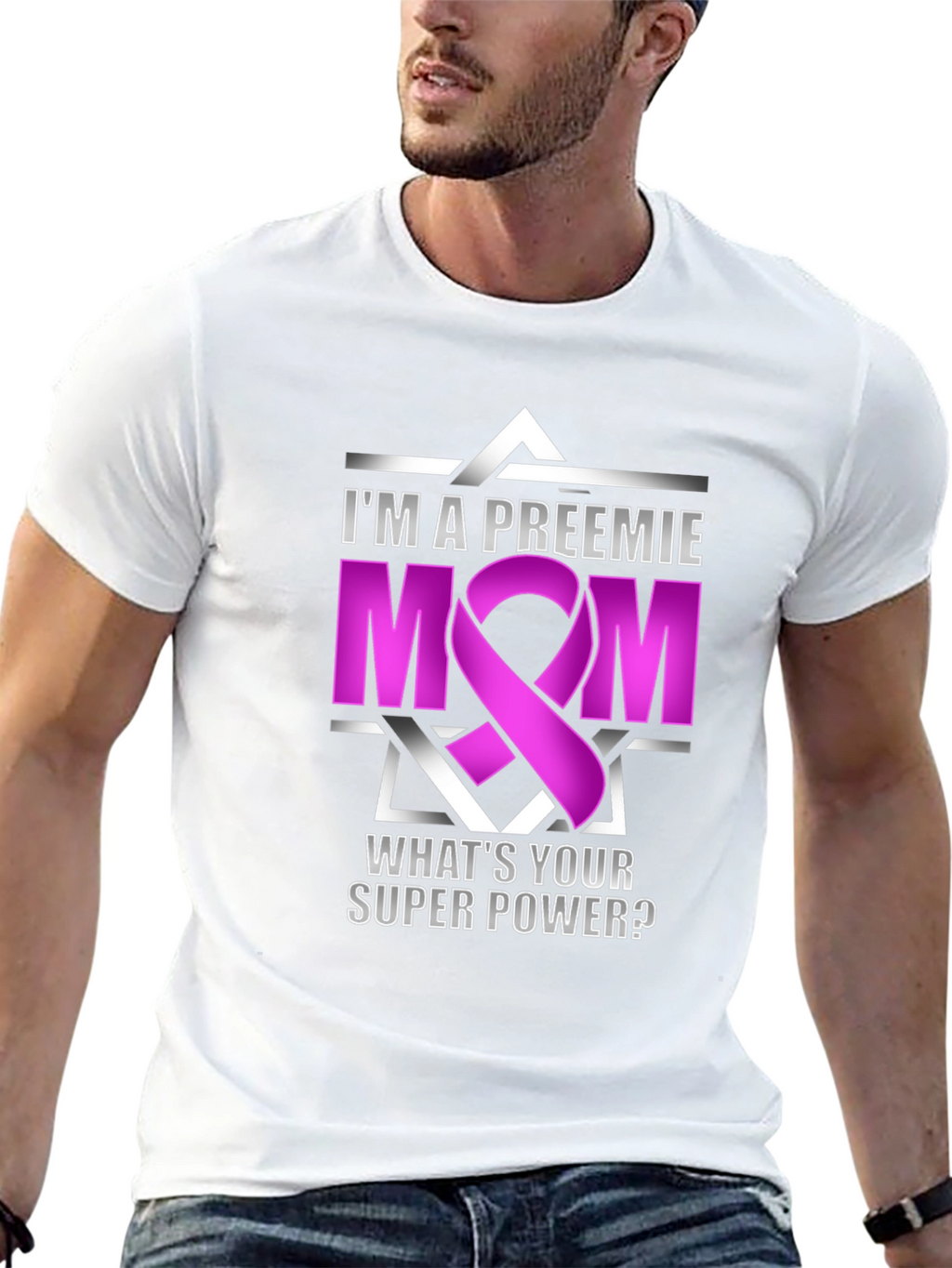 Preemie Mom Superpower T-Shirt