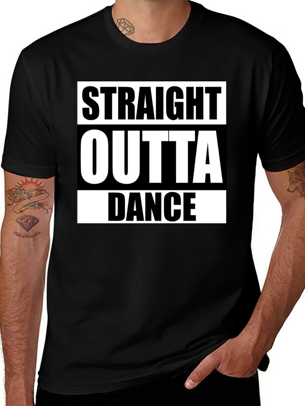 Straight Outta Dance T-Shirt - Classic Design