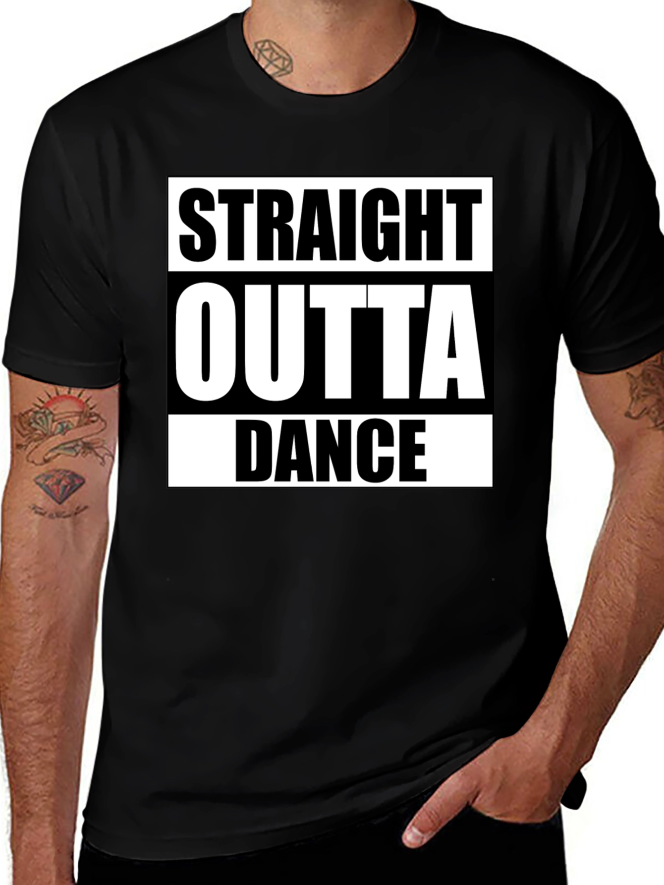 Straight Outta Dance T-Shirt - Classic Design