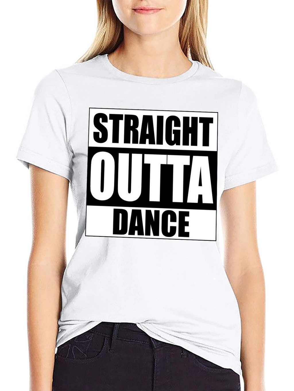 Straight Outta Dance T-Shirt - Classic Design