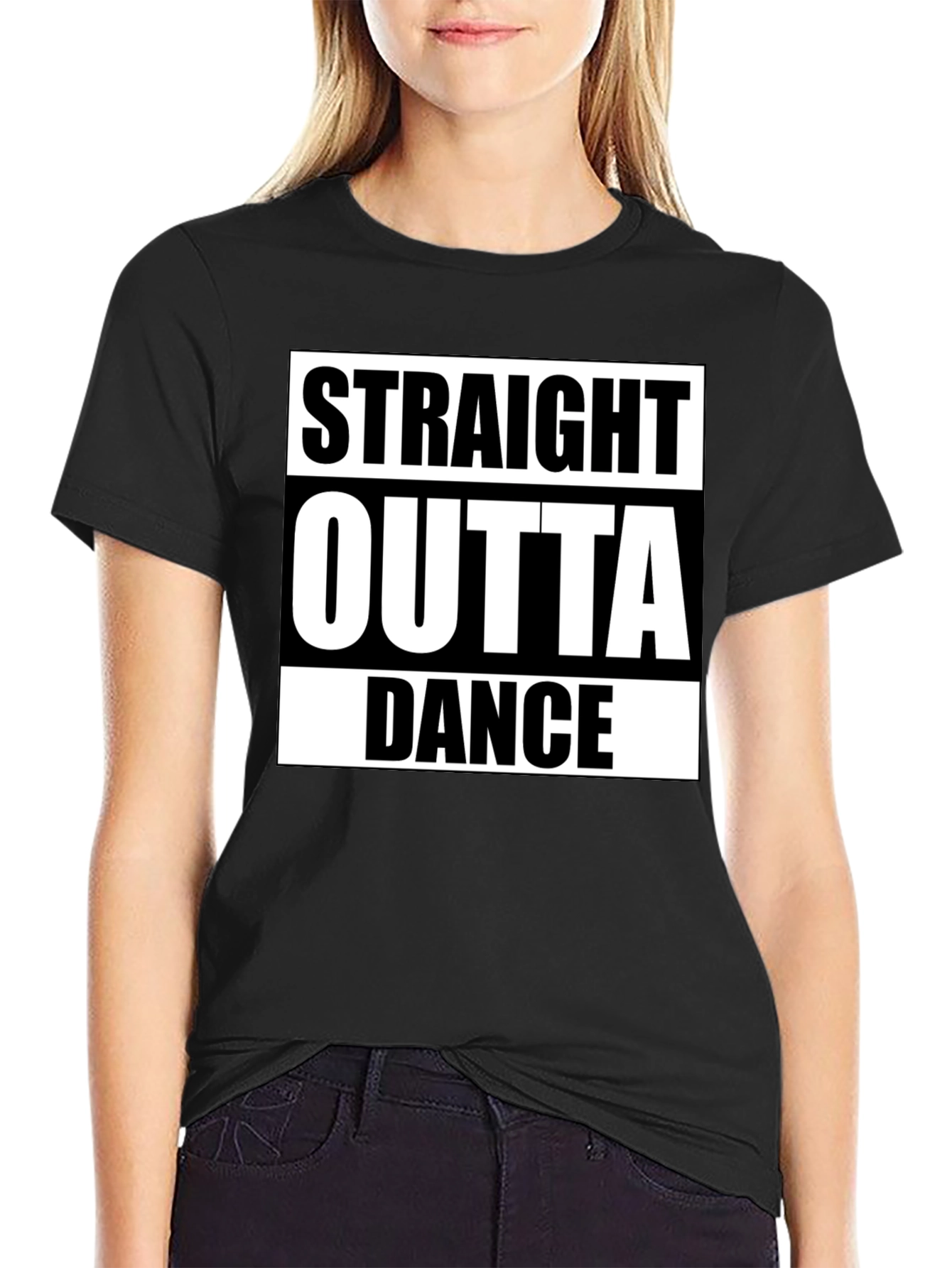 Straight Outta Dance T-Shirt - Classic Design