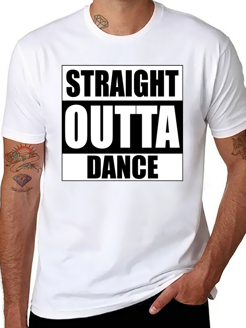 Straight Outta Dance T-Shirt - Classic Design