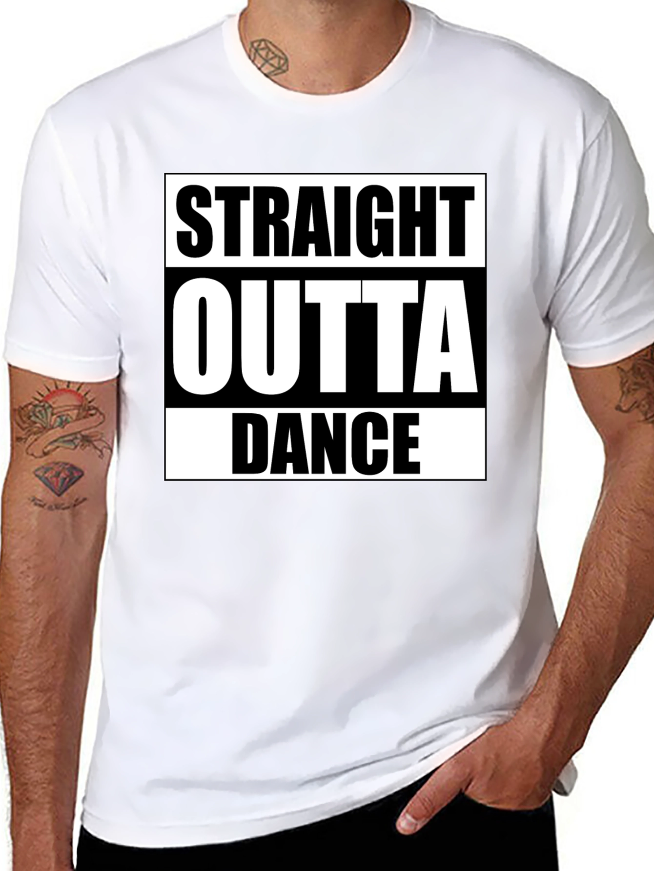 Straight Outta Dance T-Shirt - Classic Design