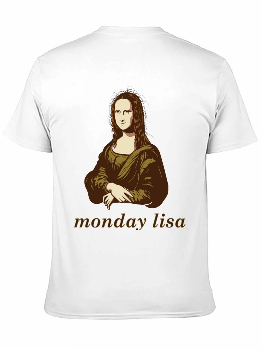 Monday Lisa T-Shirt - Iconic Art Tee