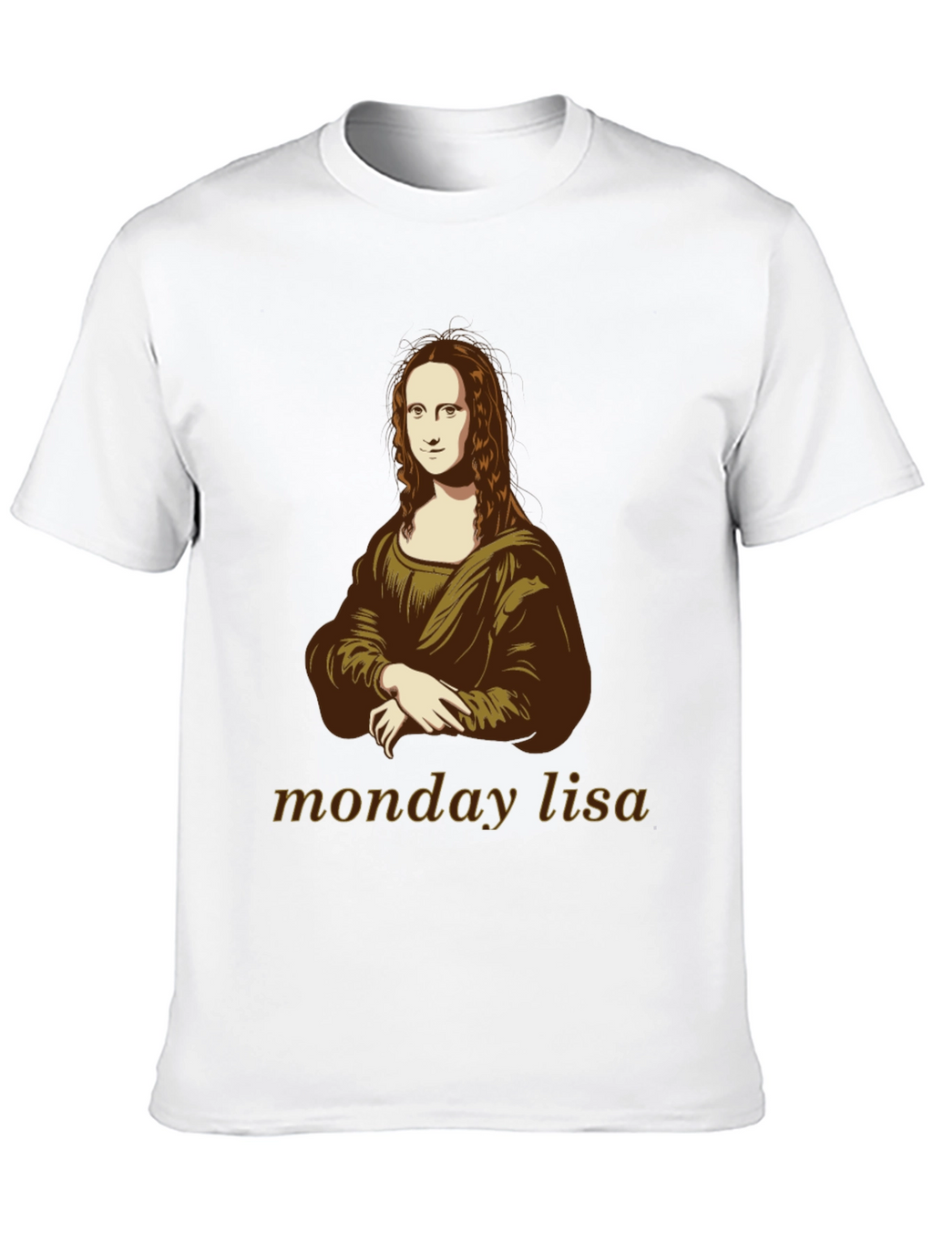 Monday Lisa T-Shirt - Iconic Art Tee