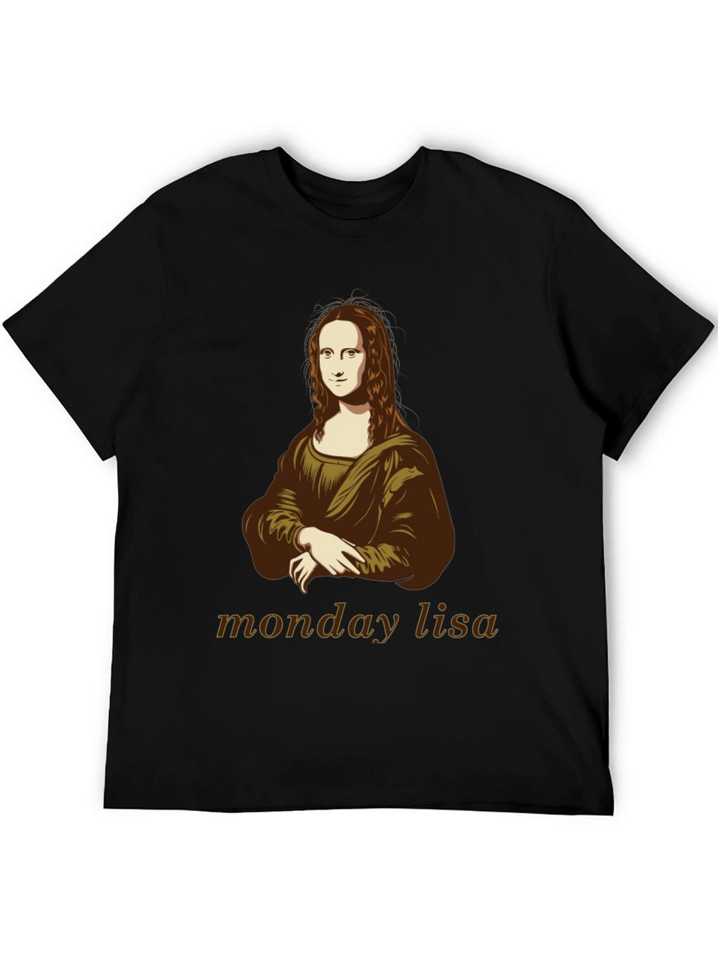 Monday Lisa T-Shirt - Iconic Art Tee