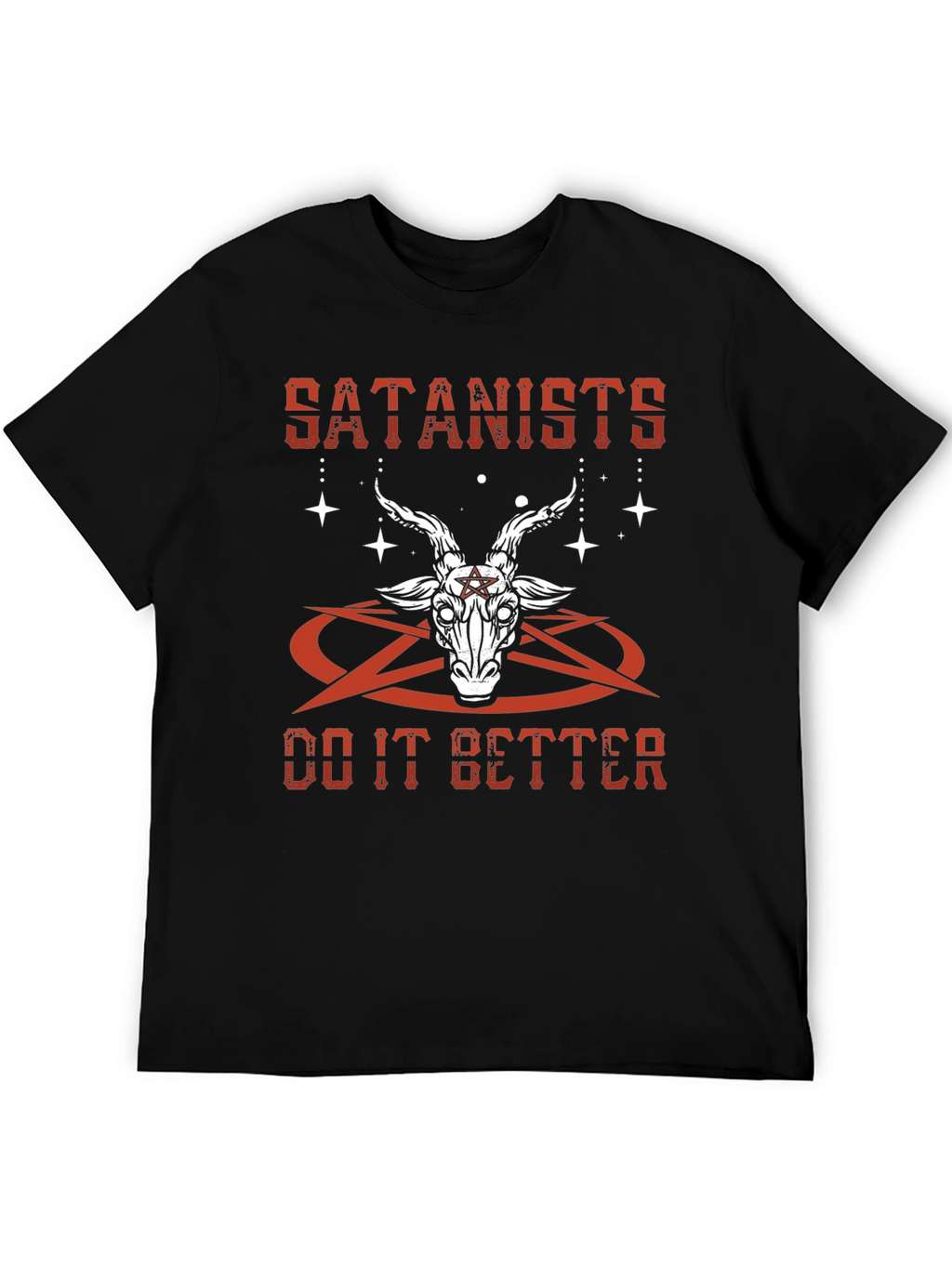 Satanists Do It Better Graphic T-Shirt