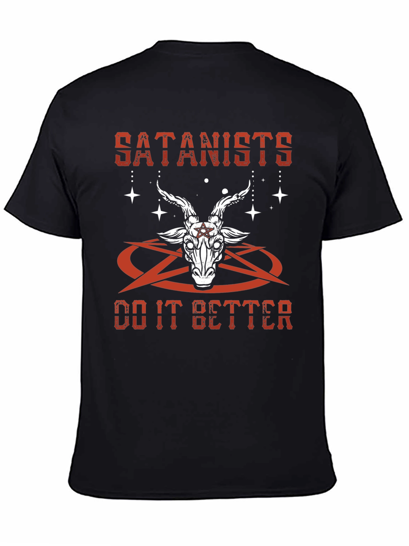 Satanists Do It Better Graphic T-Shirt