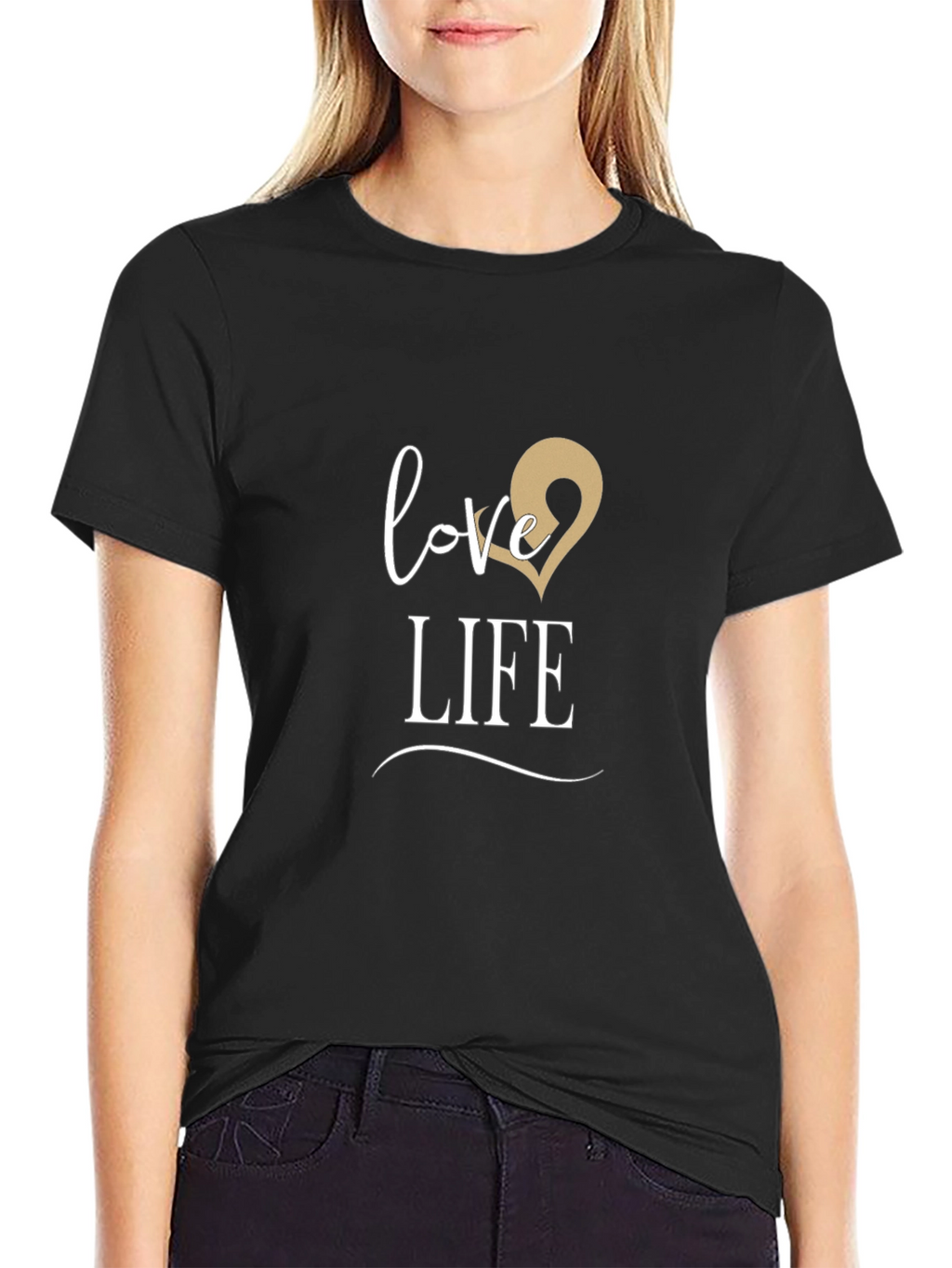 Love Life Graphic T-Shirt - Stylish Mens Tee