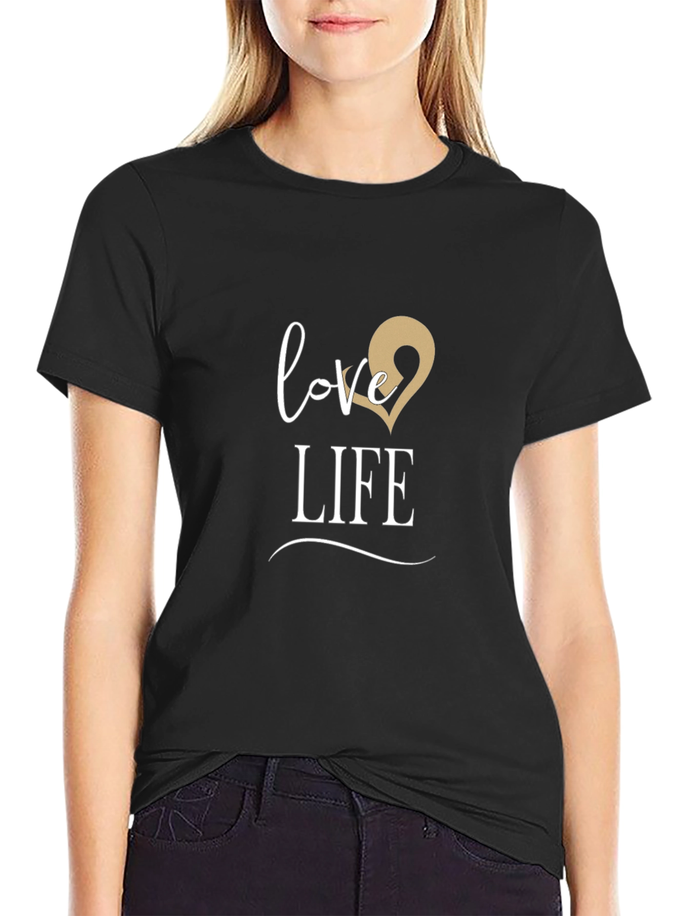 Love Life Graphic T-Shirt - Stylish Mens Tee
